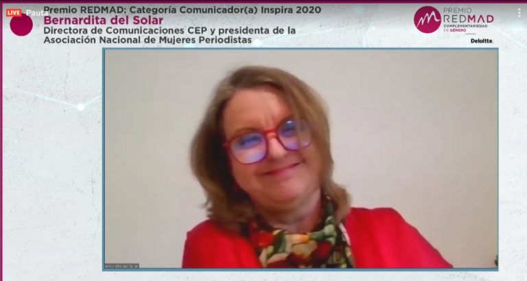 Presidenta de la ANMPE obtiene Premio REDMAD Comunicadora Inspira