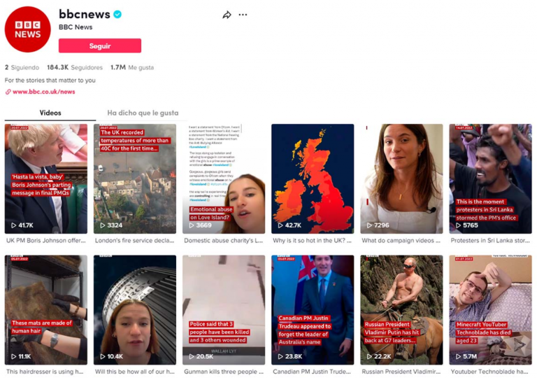 Una investigación en Reino Unido revela que TikTok es la red que más crece entre los adultos y que se acelera la caída de los medios impresos